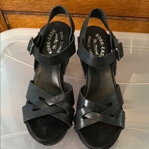 Kork-Ease Black Women's Sandals